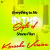 Ameritz - Karaoke - Everything to Me (In the Style of Shane Filan) [Karaoke Version] - Single